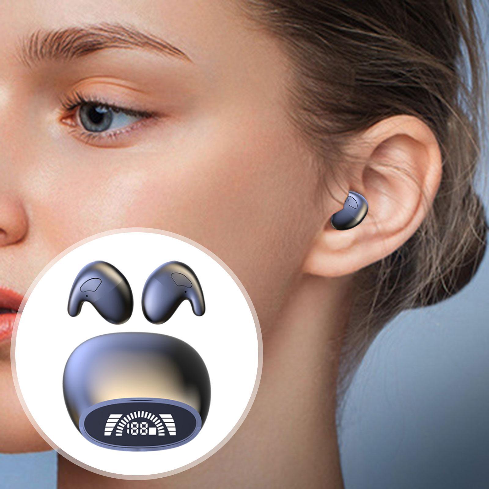 Sports Earbuds Noise Reduction Business Gaming Black