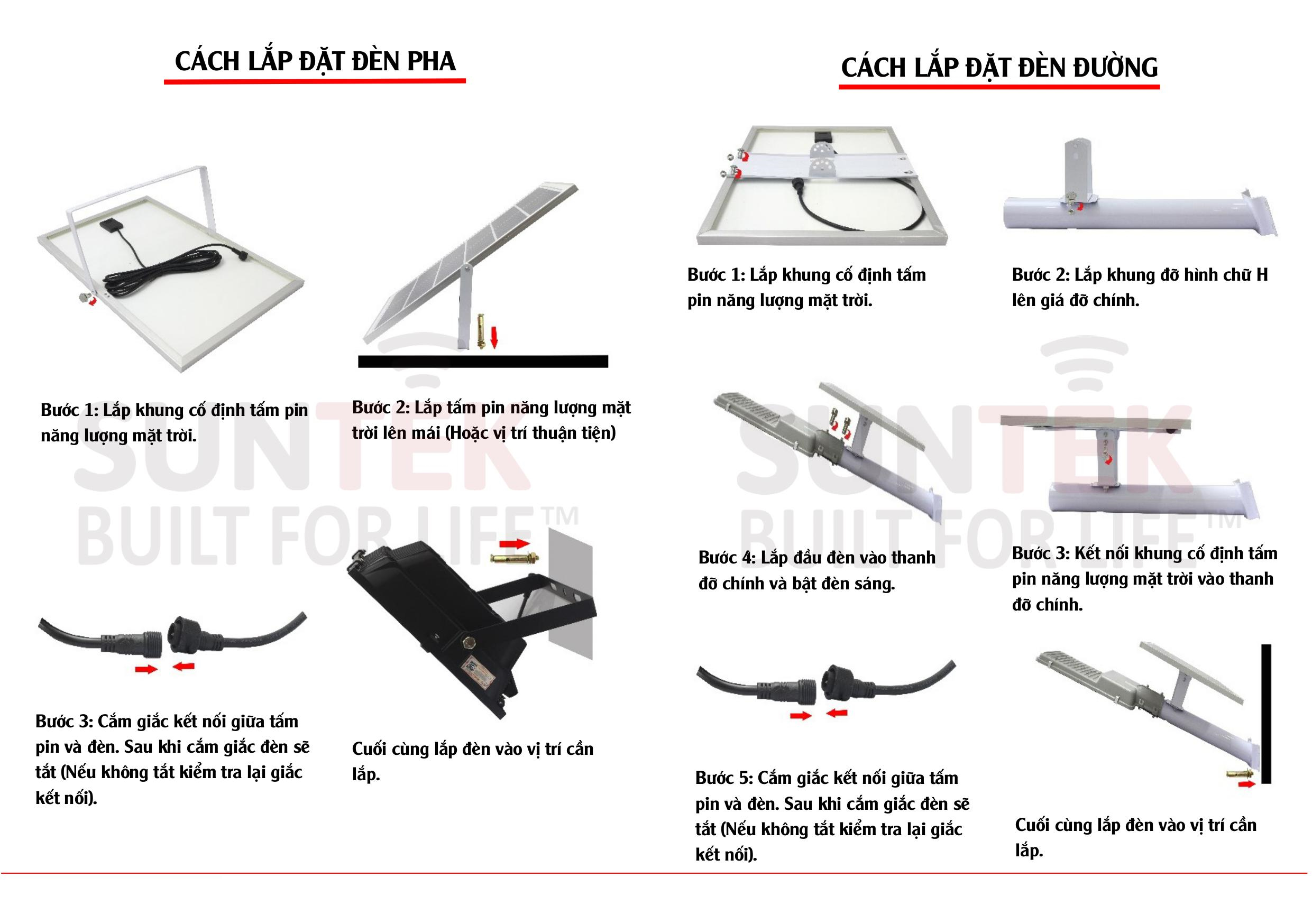 Tấm Pin Năng Lượng Mặt Trời SUNTEK SP-P 40W/6V - Chống Nước/Bụi | Tuổi thọ từ 15 đến 20 năm - Hàng Chính Hãng