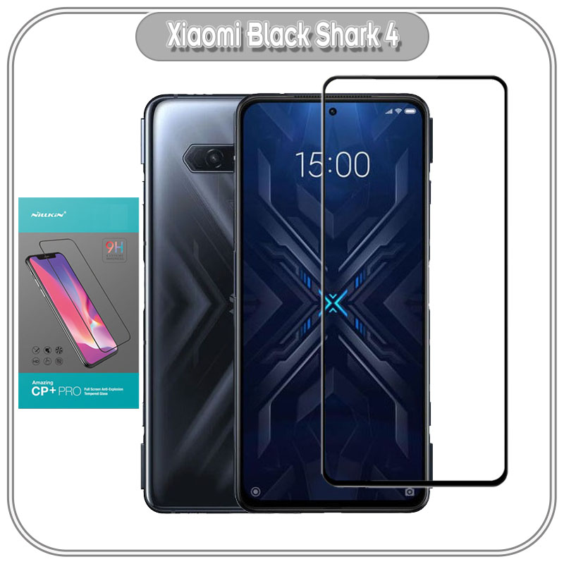 Kính cường lực Nillkin CP+ PRO cho Xiaomi Black Shark 4 / 4 Pro - FULL viền đen - Hàng Nhập Khẩu