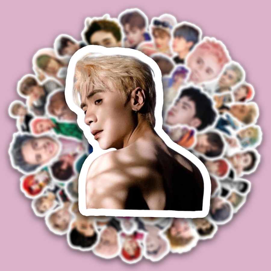 Sticker Quang Hùng MasterD s985 hài hước Cắt Sẵn Hình Dán Trang Trí Mũ Bảo Hiểm Laptop Điện Thoại Ván Trượt Sổ tay Notebook