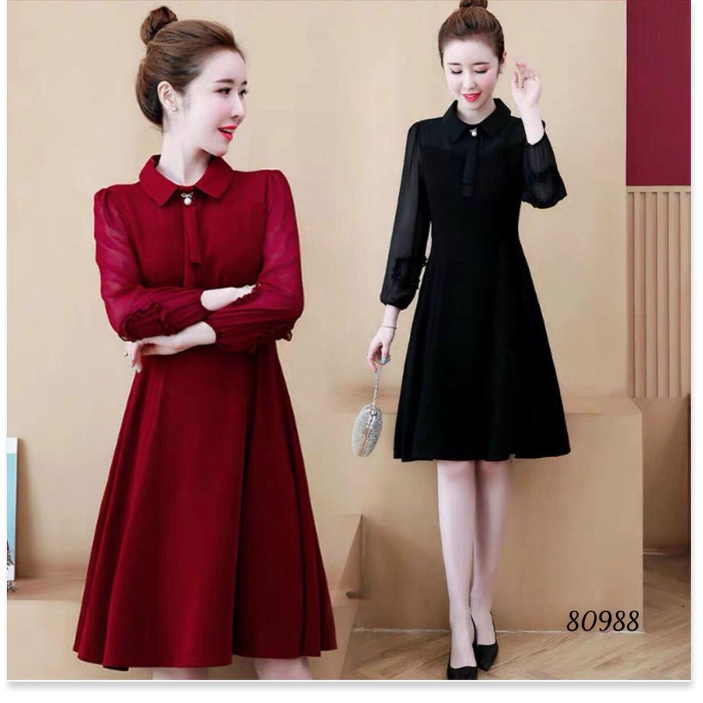 ĐẦM VOAN UMI ĐÍNH NGỌC CỰC SANG DÀNH CHO CÁC QUÝ CÔ KME FASHION