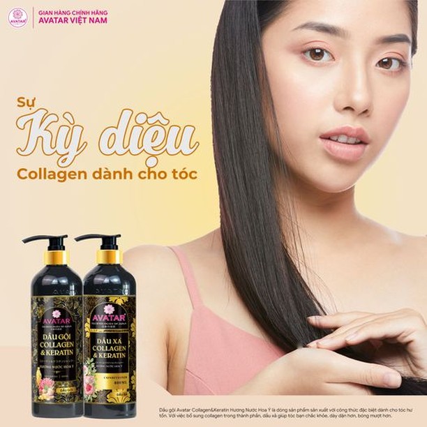 Dầu Gội-Xả Phục Hồi Tóc Hư Tổn Avatar Shampoo (Chai 800 mL)