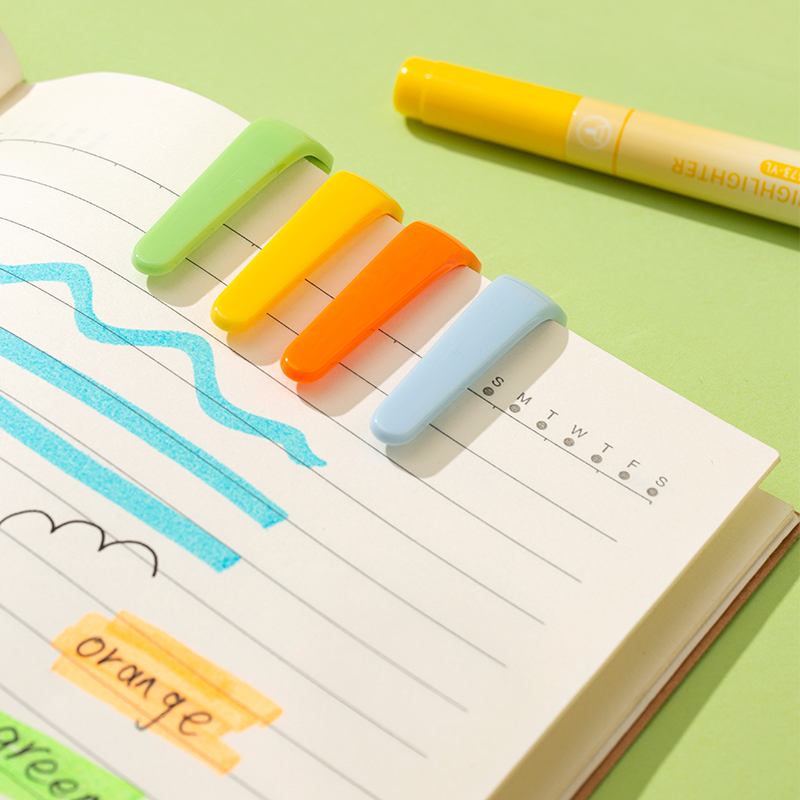 Bút Nhớ Dòng Bút Note Đánh Dấu Dòng Highlight Dạ Quang Pastel BST Limited Deli - Phù Hợp Học Sinh Văn Phòng - CU373