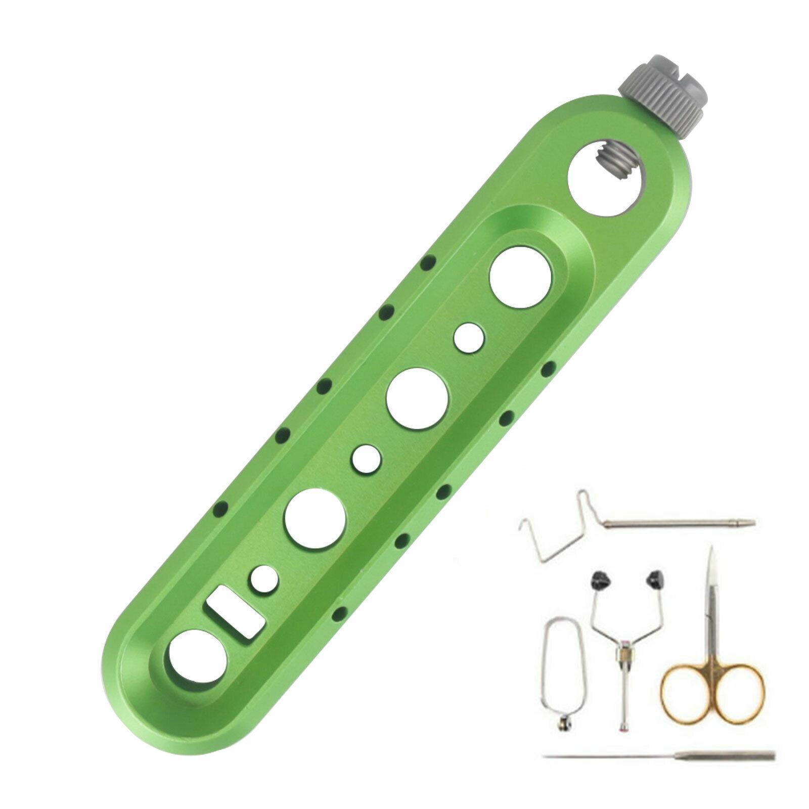 Fly Tying Vise Tool Caddy Holder Organizer Bar Attachment Fly Tying Tool for Various Tools