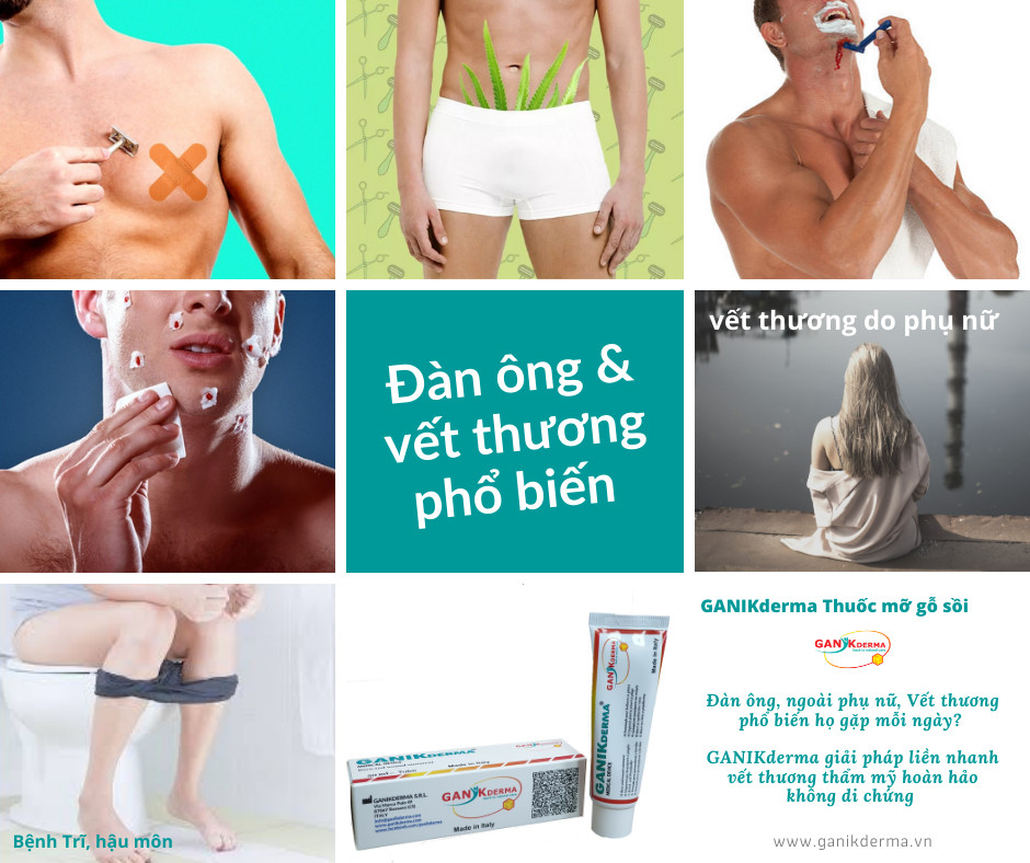 Kem Mỡ Sồi GANIKderma Liền nhanh Vết Phẫu Thuật, Tầng Sinh Môn, Bao Qui Đầu, Kháng Viêm Hăm Tã, Thẩm Mỹ Đầy Sẹo Lõm, Hạn Chế Phát Triển Sẹo Lồi