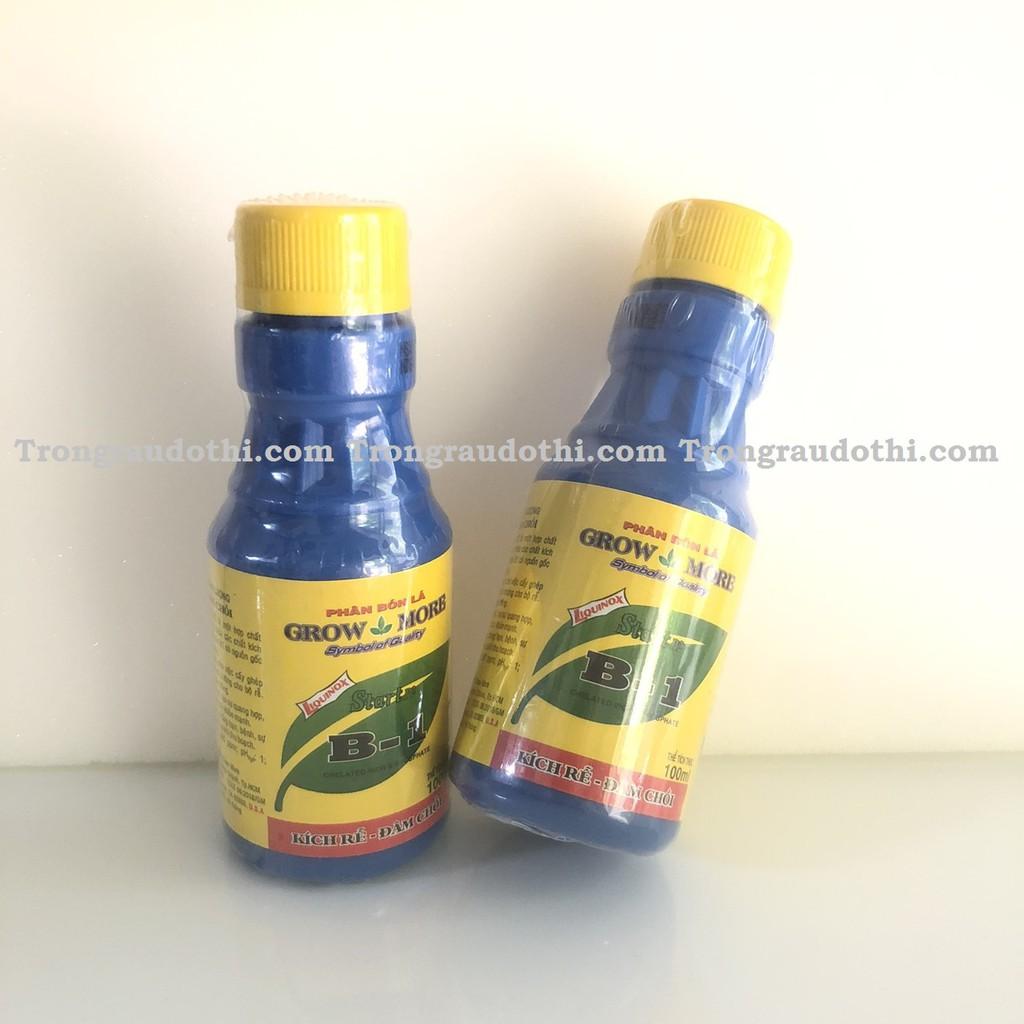 Vitamin B1 cho hoa lan, cây cảnh (hàng Mỹ, lọ 100ml),  kích hoa, phát triển cành lá, rễ khỏe