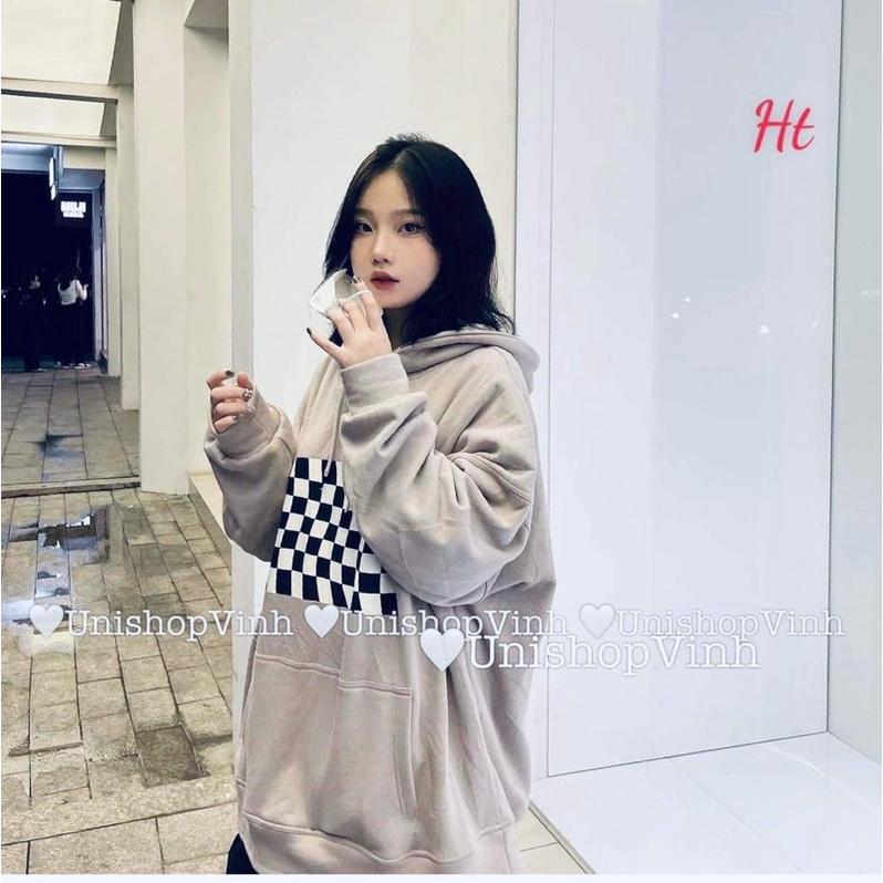 Áo hoodie 5D Caro nỉ cotton H2A