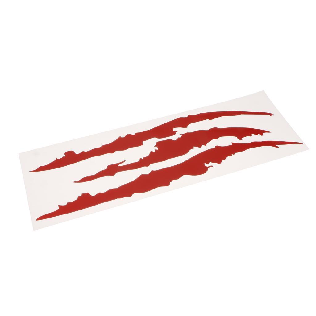 Monster Sticker Scratch Stripe Claw Marks Car Bike Auto Vinyl Sticker Decals