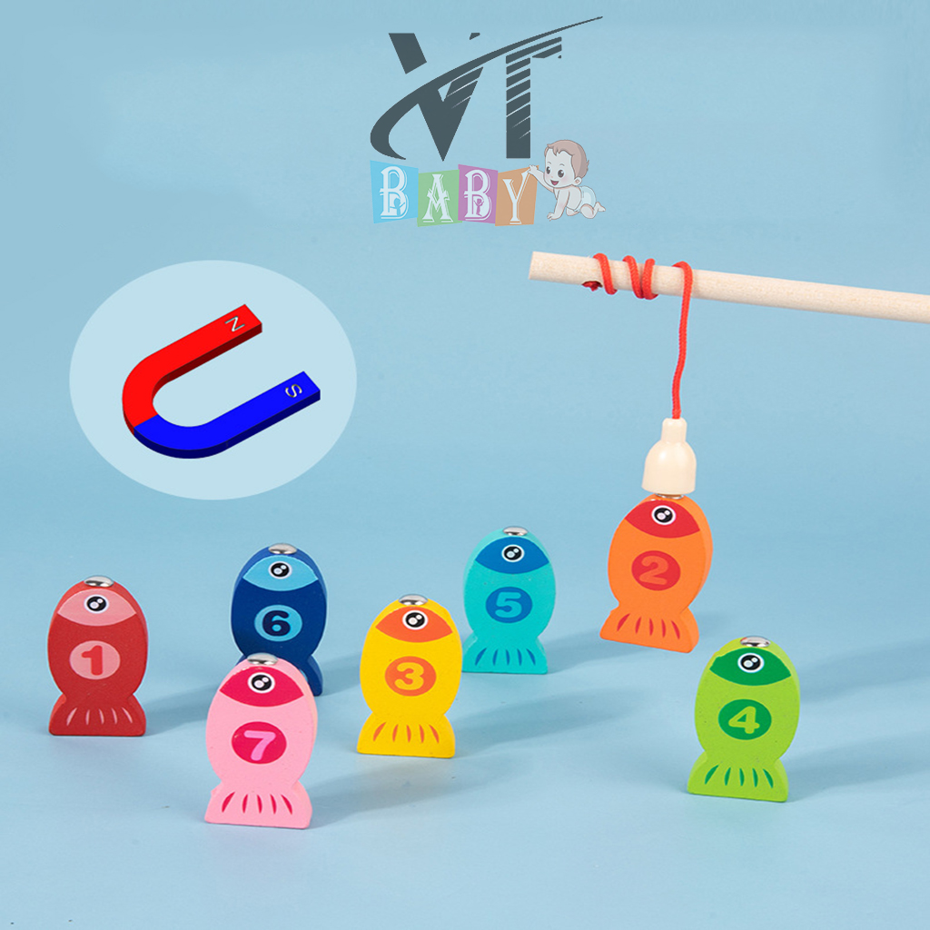 Đồ Chơi Thông Minh Ghép Hình + Câu Cá Cho Bé