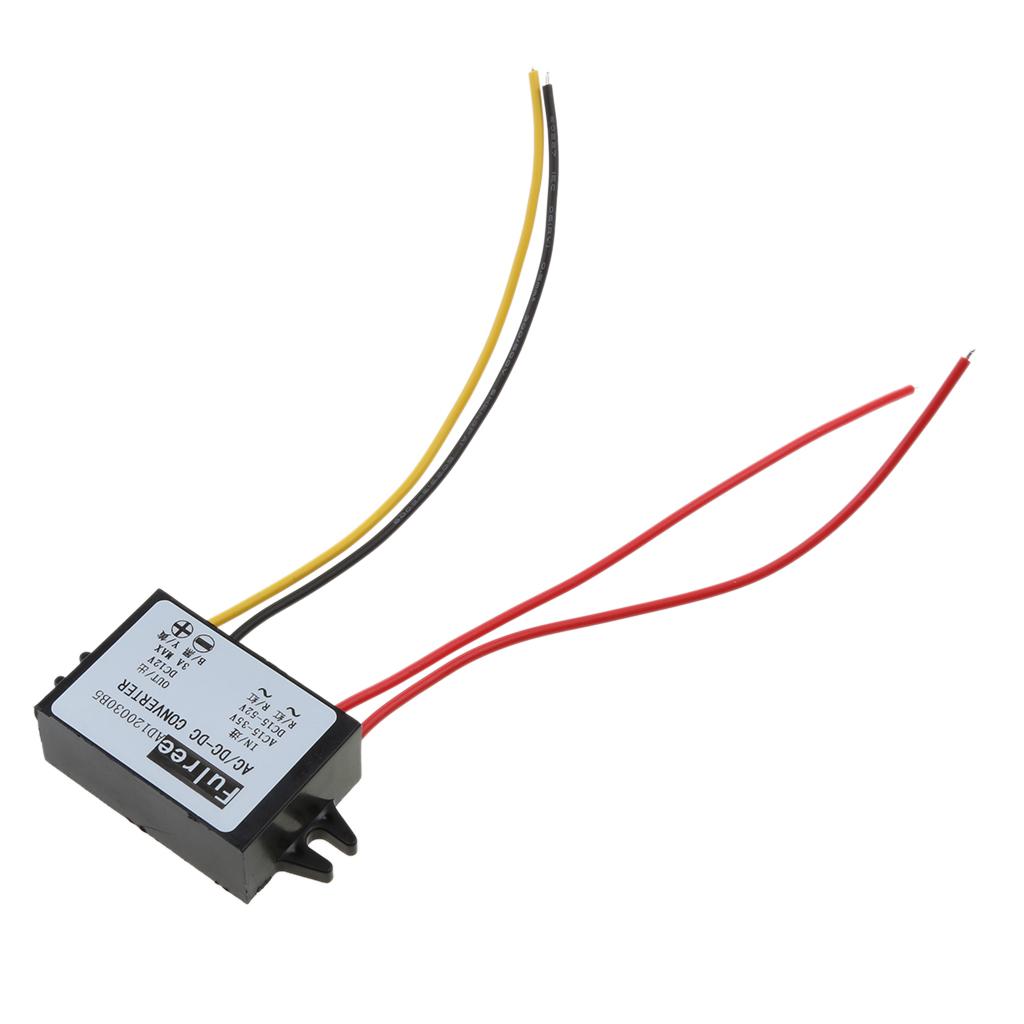 AC DC to 12V DC Buck Converter Step Down Module Power Supply Volt Waterproof  Regulator