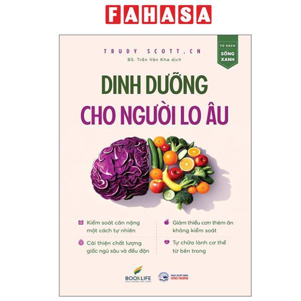 Sách - Dinh Dưỡng Cho Người Lo Âu