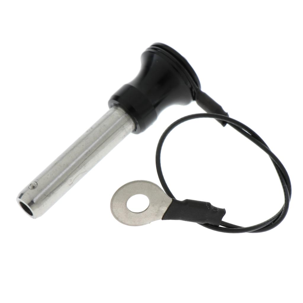 Stainless Steel Ball Lock Quick Release Pin Push Button, Fastener, 7 Sizes