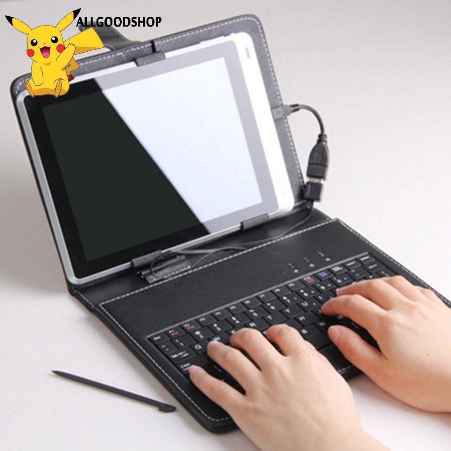 All} Bàn phím kiêm bao da tablet 10 inch 2 in 1, Micro usb - Home and Garden