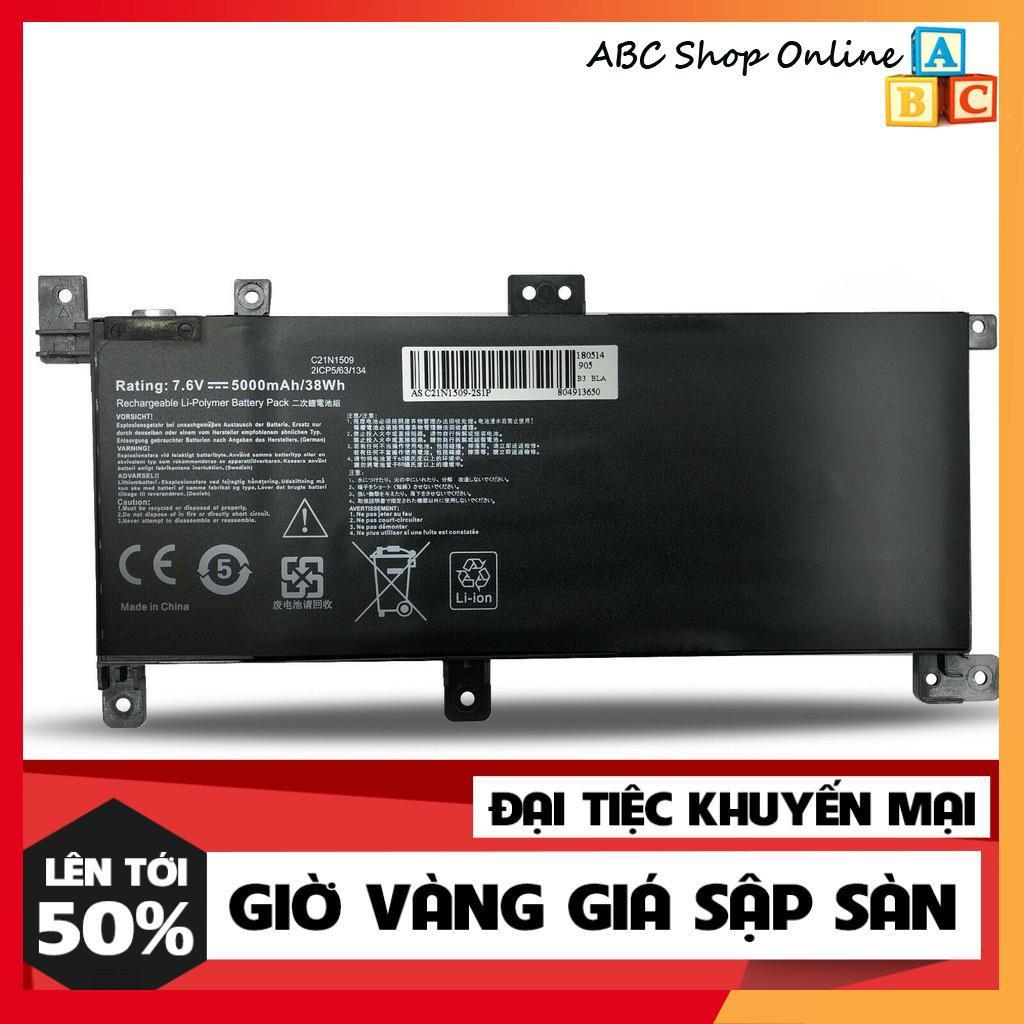 Pin Dùng Cho laptop Asus VivoBook X556 A556U X556UA A556UB X556UQ X556UJ X556UR A556UF C21N1509 38Wh