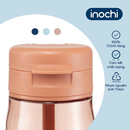 Bình nước Inochi - Kita Fami 500ml màu Xanh chàm