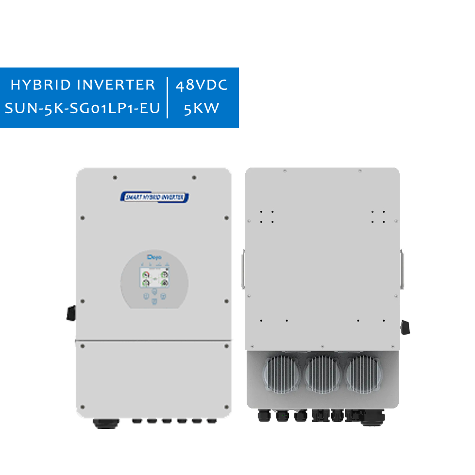 Máy Inverter hòa lưới có lưu trữ DEYE 1 Pha 5KW - Hybrid Solar Inverter