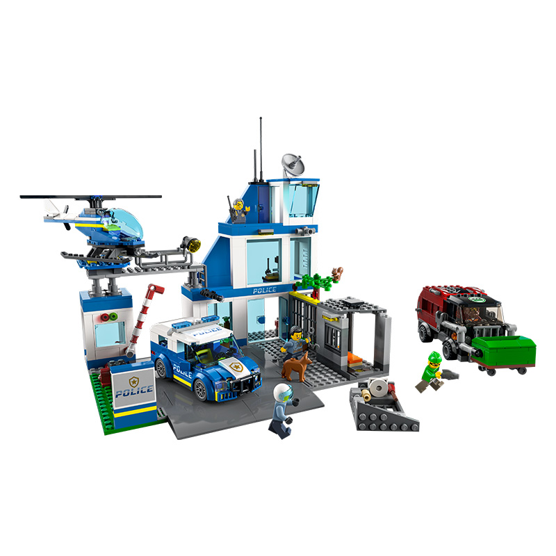 Đồ Chơi LEGO CITY Trạm Cảnh Sát Thành Phố 60316