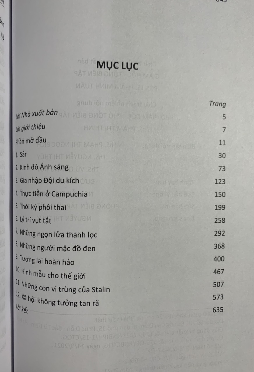 PoLPot Mổ Xẻ Một Cơn Ác Mộng (Sách tham khảo, xuất bản lần thứ hai)