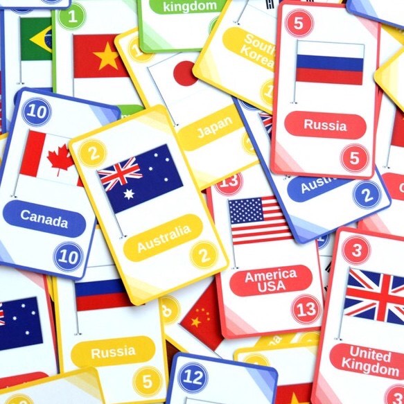 Go fish game &quot; Countries&quot;