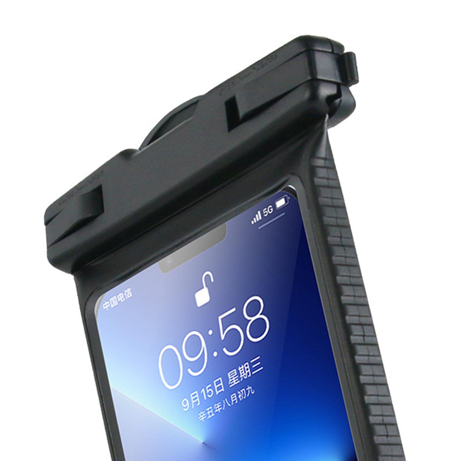 Phone Waterproof Case 6.7" with Lanyard Touchscreen Mobile Phone Bag for Hiking Beach