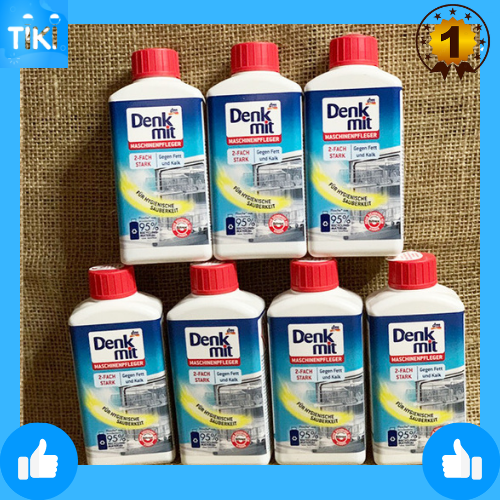 [NHẬP KHẨU ĐỨC} DUNG DỊCH VỆ SINH MÁY RỬA BÁT DENKMIT 250mL