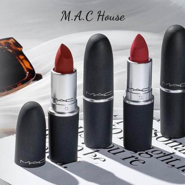 Son MAC 925 Powder Kiss Marrakesh-Mere Màu Đỏ Đất