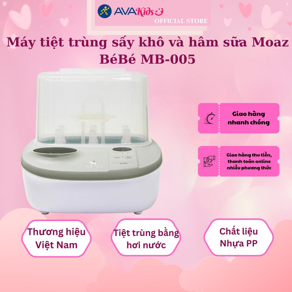 Máy tiệt trùng sấy khô và hâm sữa Moaz BéBé MB-005