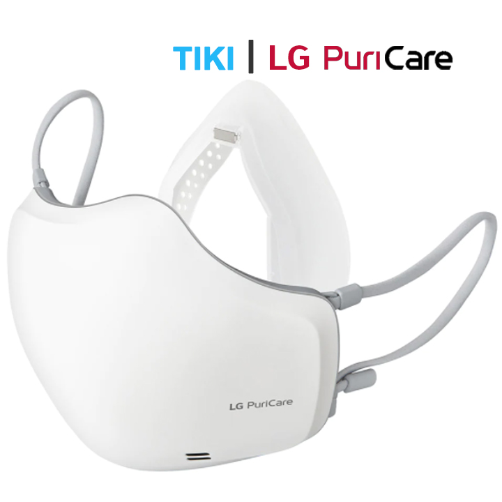 Khẩu trang lọc khí LG PuriCare thế hệ 2 [MÀU TRẮNG] lọc bụi mịn 2.5 PM AP551AWFA Hàng chính hãng / Hàng nhập khẩu