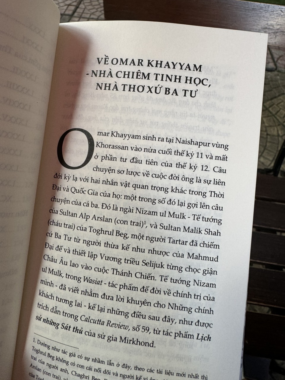 Thơ Rubaiyat – ĐẾN TỰA NƯỚC CHẢY, ĐI TỰA GIÓ PHIÊU – Omar Khayyam - Hà Thủy Nguyên dịch - Book Hunter