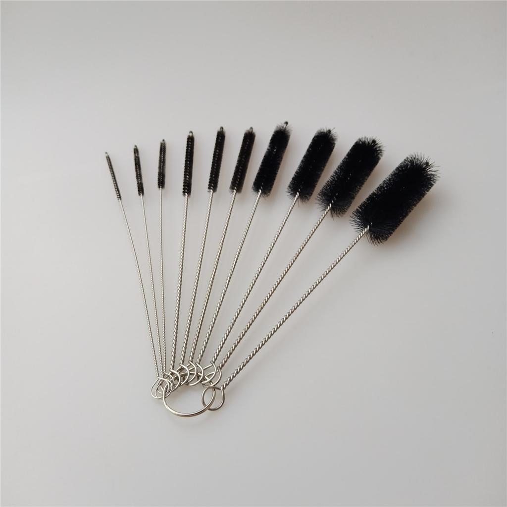 20pcs 20cm Abrasive Wire Brush Pipe Tube Cleaning Brush for Bottles,Test Tubes