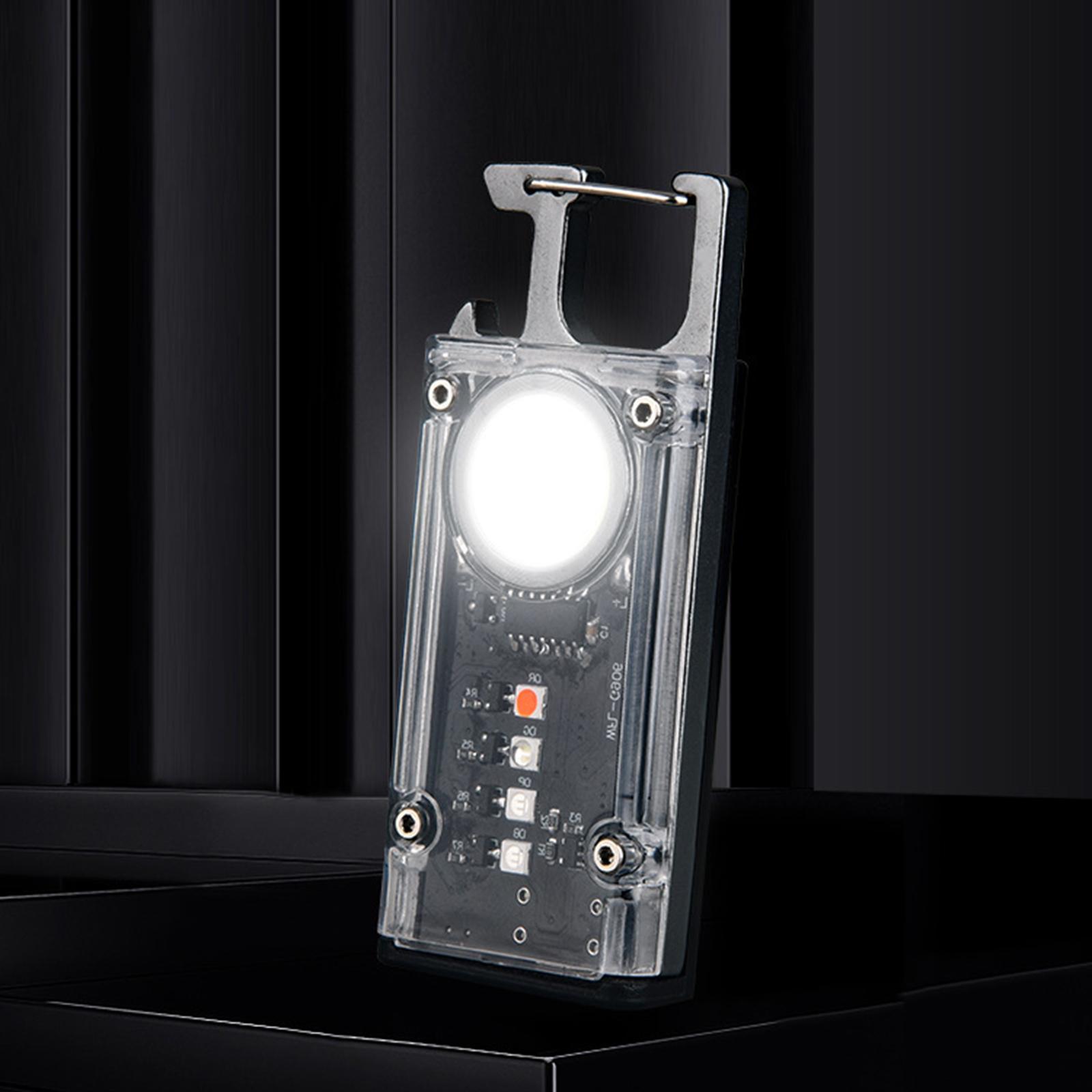 COB Flashlight LED Keychain Flashlight for Camping Supplies Hiking