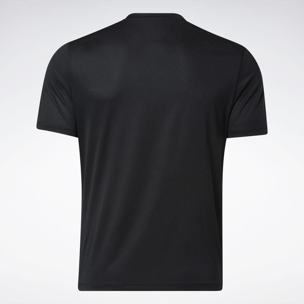 Reebok RUNNING Áo thun Tập luyện Nam Essentials Graphic Tee Màu đen HC6916