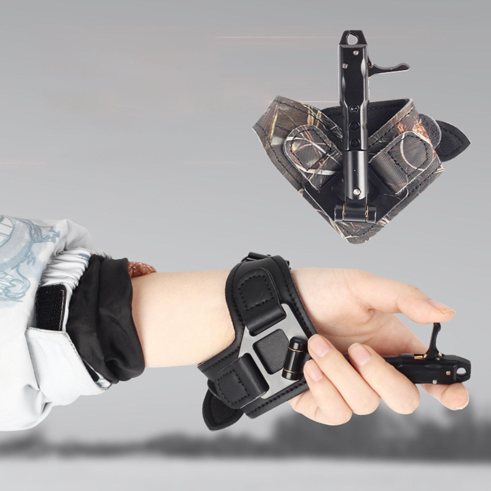Adjustable  Release Aid Wrist Strap Fittings Auxiliary Parts Rotatable for Compound Bow