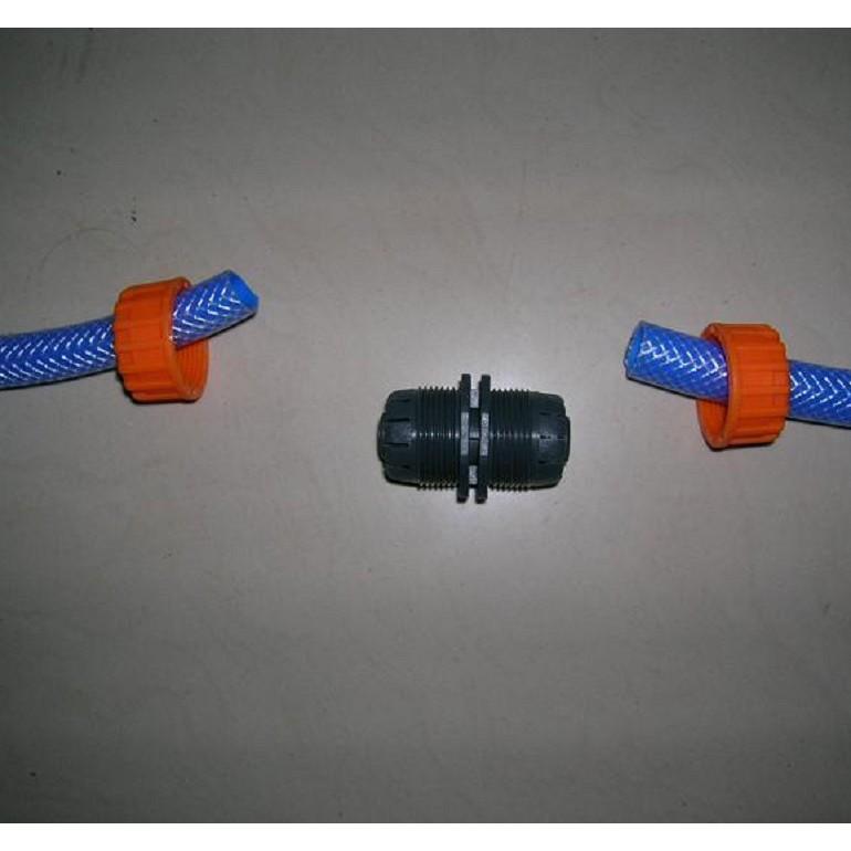 ĐẦU NỐI ỐNG 16mm-16mm MÀU CAM-COMBO 2 CÁI - 386