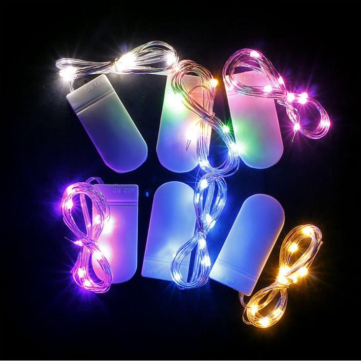 Dây đèn led màu vàng sáng ấm trang trí tiểu cảnh, hộp quà, DIY