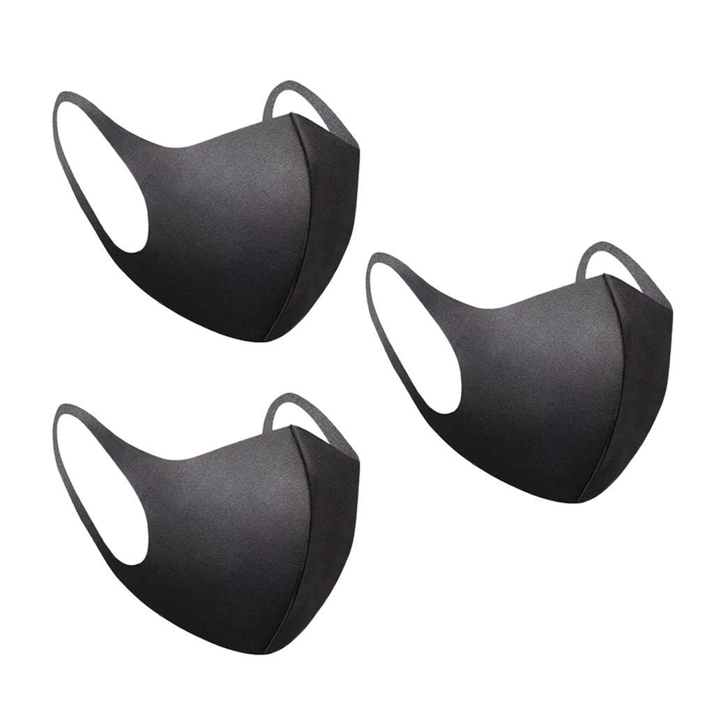 9Pieces Pollution Mask Anti-Smoke Air Face Washable Mask Outdoor Adult Kids