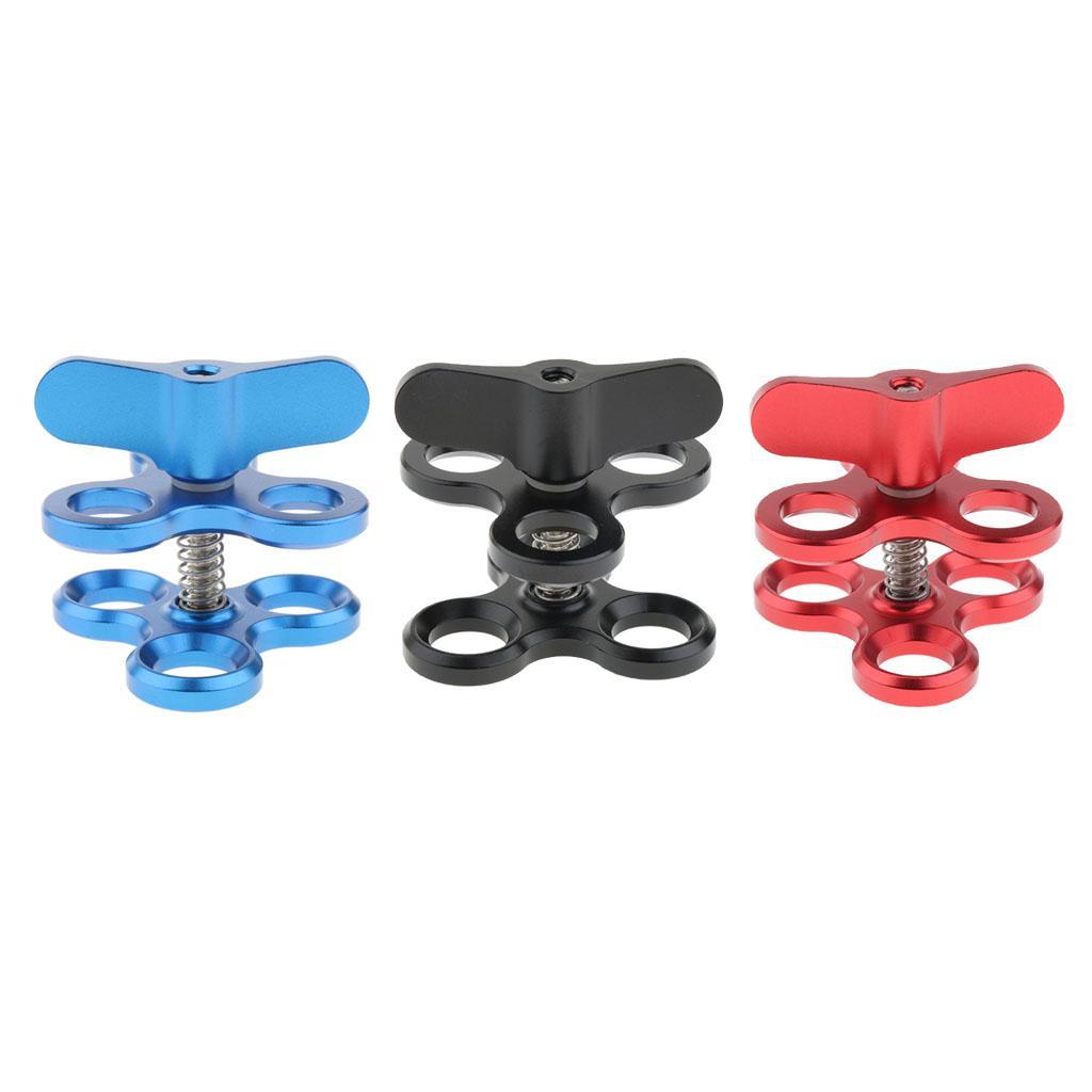 Underwater Diving Ball Connector Clamp Mount Arm For Vedio Light