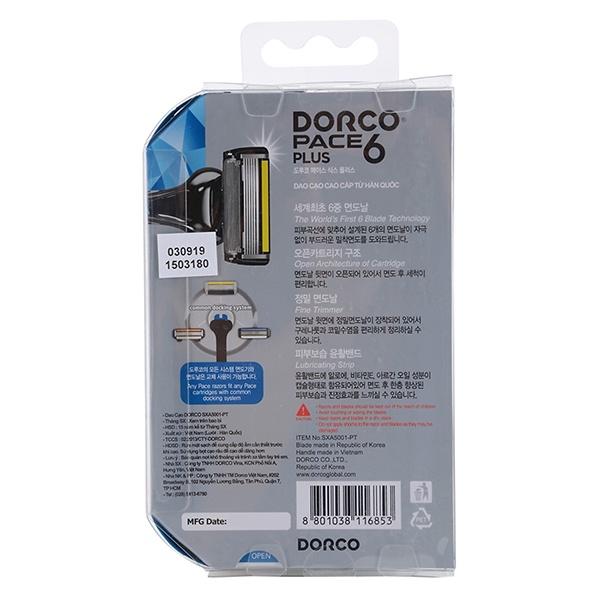 Dao Cạo Râu 6 Lưỡi DORCO Pace 6 Plus