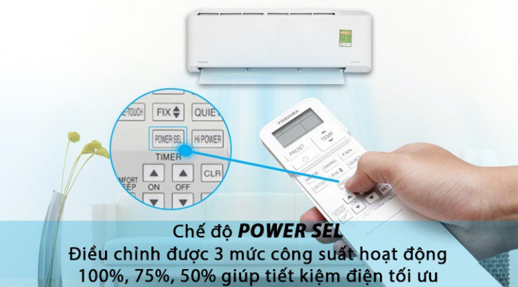 Công nghệ Hybrid Inverter - Máy lạnh Toshiba Inverter 1 HP RAS-H10PKCVG - V Công nghệ Hybrid Inverter - Máy lạnh Toshiba Inverter 1 HP RAS-H10PKCVG - V