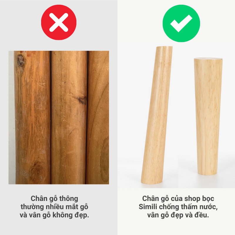 Bàn trà vuông màu trắng mặt chân gỗ tự nhiên cao cấp bọc simili, Bàn trà sofa mặt vuông bằng gỗ MDF phủ melamine dễ dàng vệ sinh