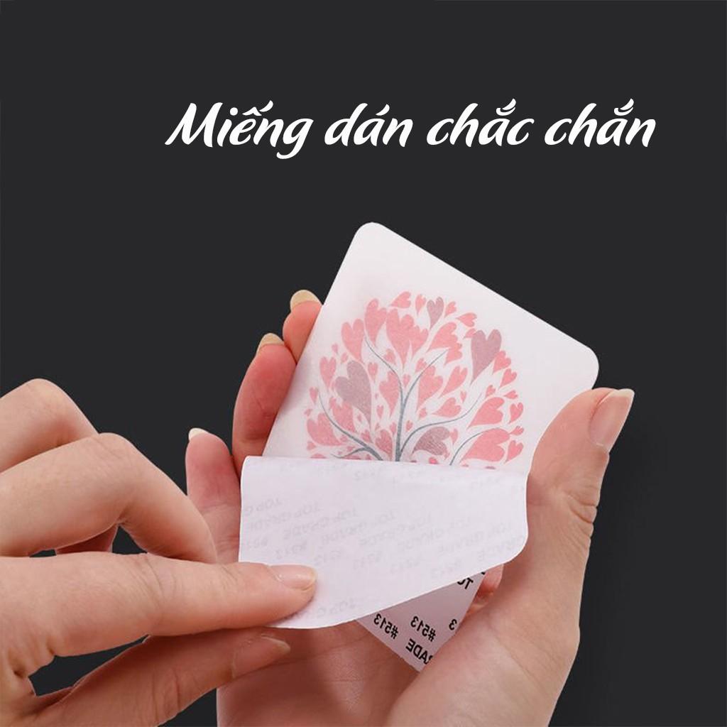 Móc Dán Tường Siêu Dính Đa Năng In Hình 3D Độc Đáo Dễ Thương