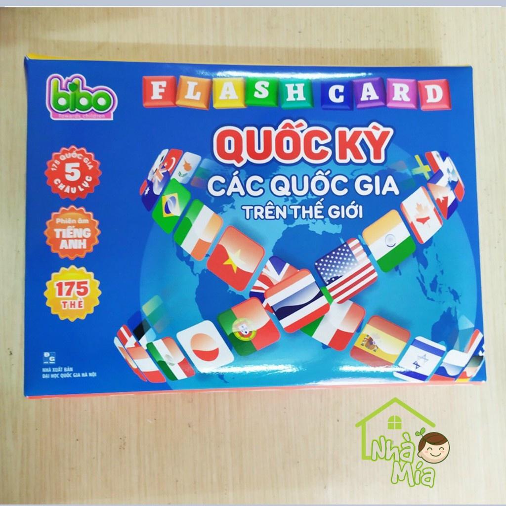 Thẻ Flashcard thẻ các nước - Cùng bé khám phá các quốc gia trên thế giới