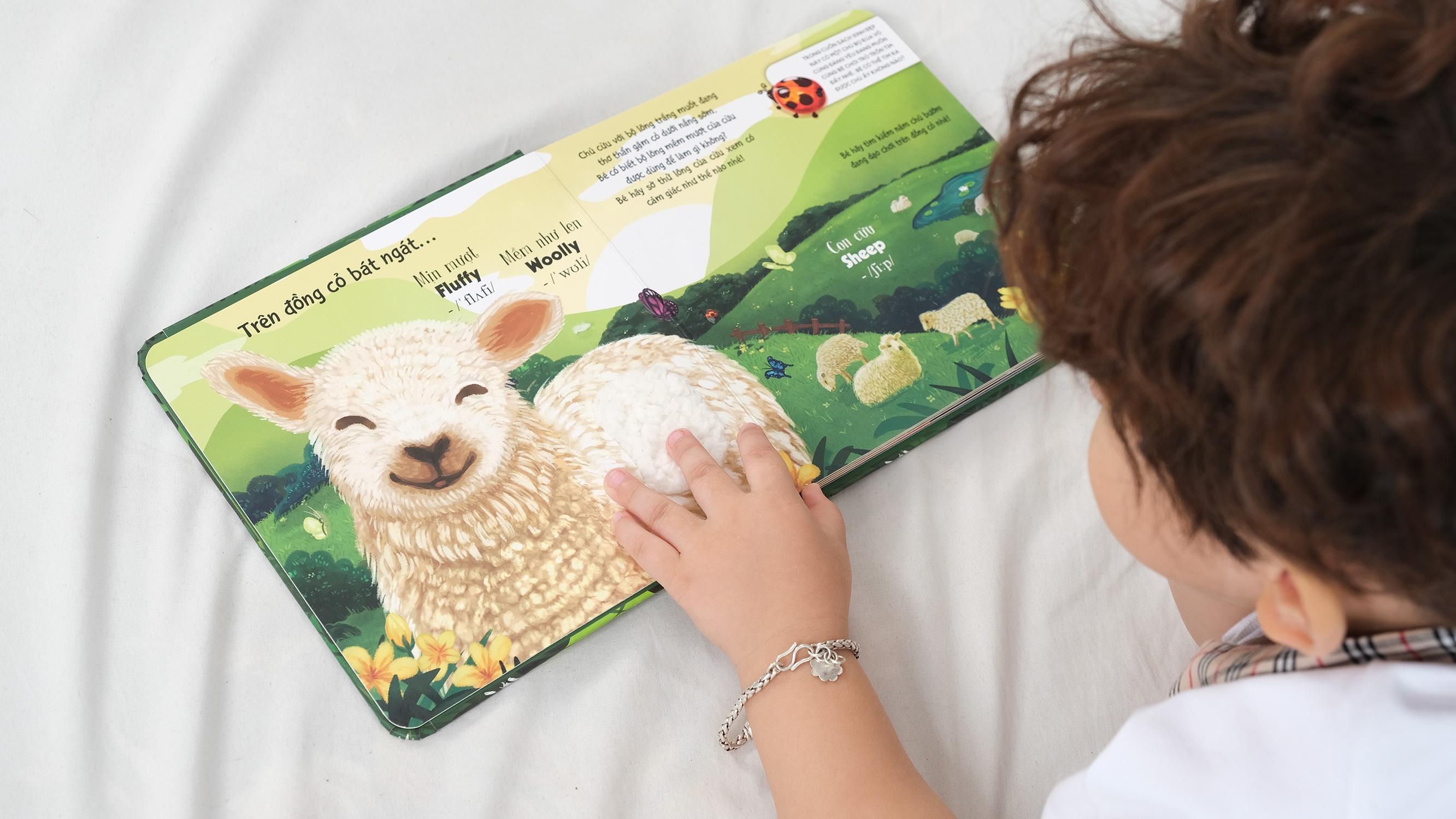 Touch And Feel - Sách Sờ Chạm Khám Phá - Thế Giới Động Vật - Một Ngày Giữa Thiên Nhiên