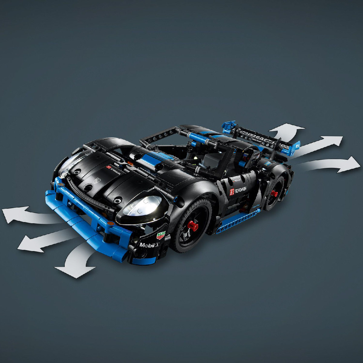 Đồ Chơi Lắp Ráp Xe Đua Thể Thao Porsche GT4 E-Performance Lego Technic 42176 (834 Chi Tiết)