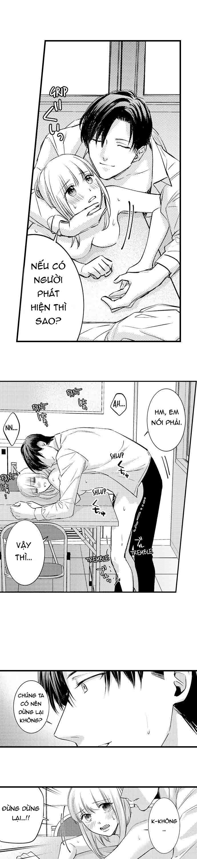 làm tình cả đêm với thầy giáo lập dị ~ người thầy hiền lành hóa ra lại là ông chồng bạo dâm khi ở nhà (full) chapter 18.1 3