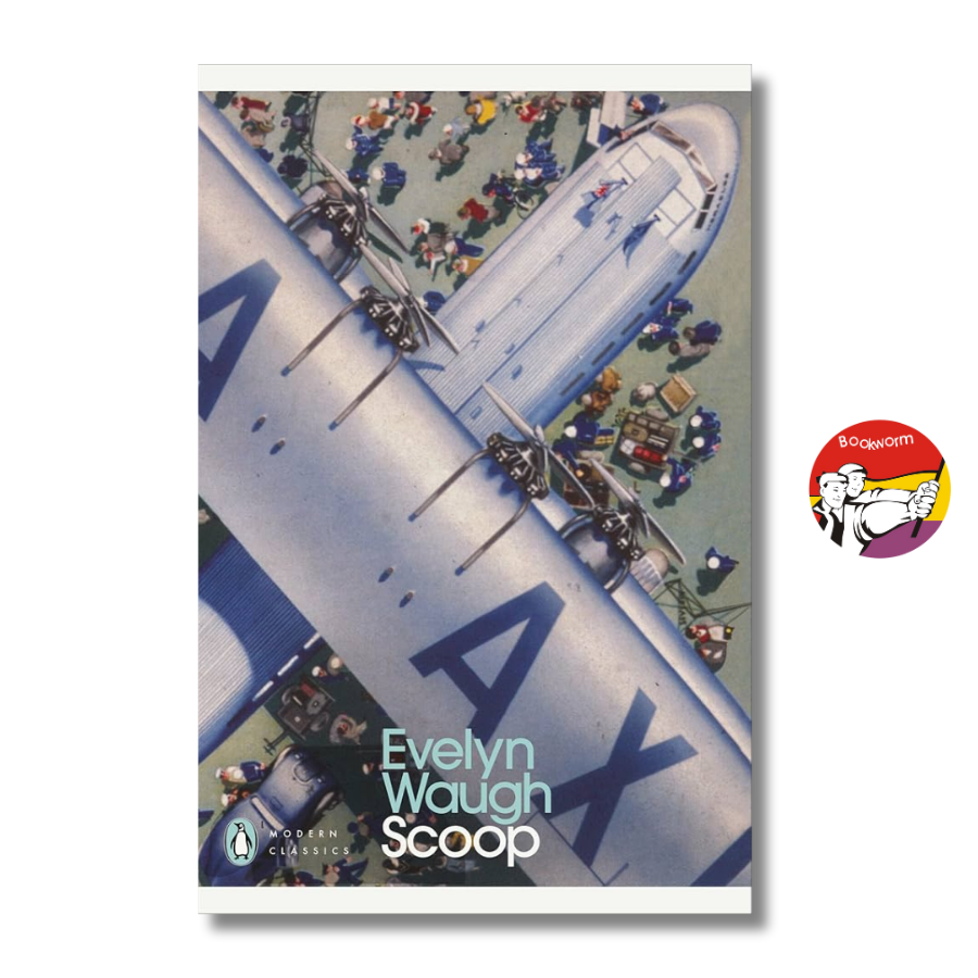 Sách - Scoop - Evelyn Waugh| Classics / Satire Fiction / Ngoại văn/ Tiểu thuyết trào phúng Nhập khẩu