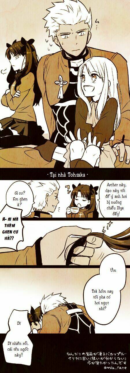 chén thánh: đêm định mệnh - doujinshi archer x rin chapter 2 4