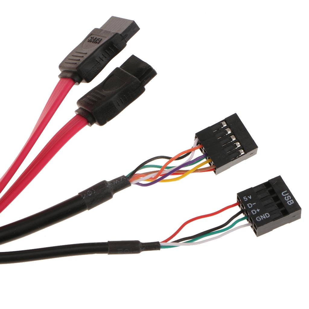 5.25  Máy Tính Đa Năng Bảng Điều Khiển Phương Tiện Truyền Thông Mặt Trước Với ESATA SATA