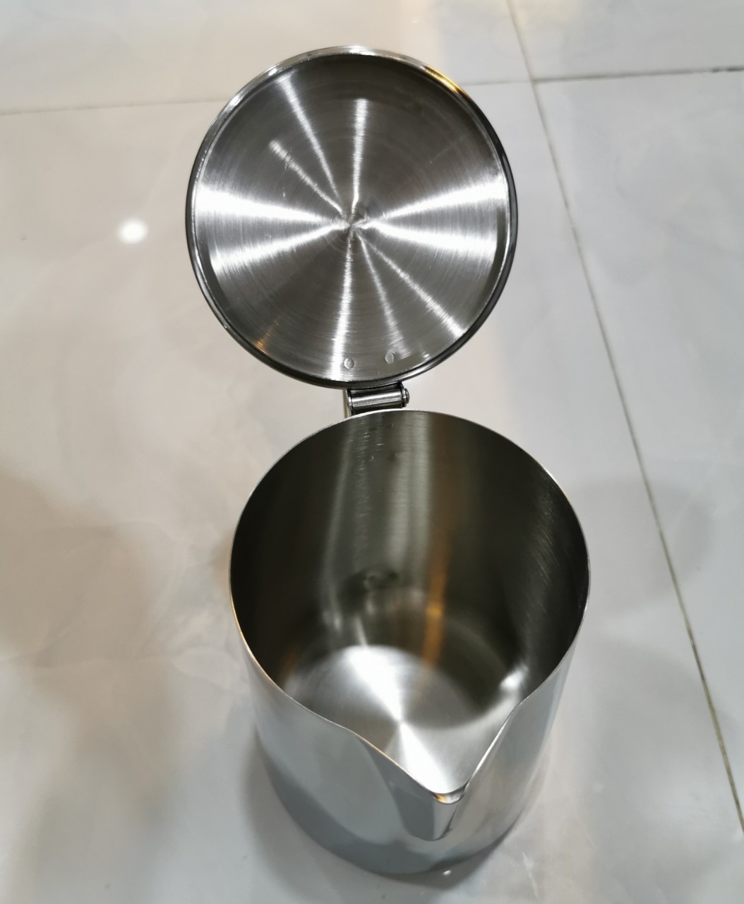 CA ĐÁNH SỮA 1LIT INOX 304 DÀY ĐẸP