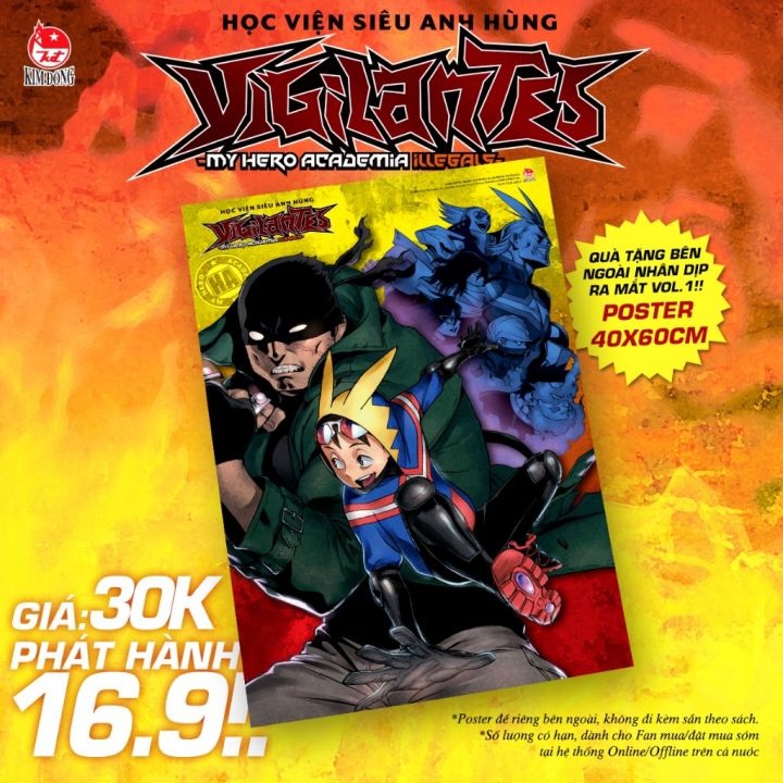 Sách - Học viên siêu anh hùng Vigilantes
